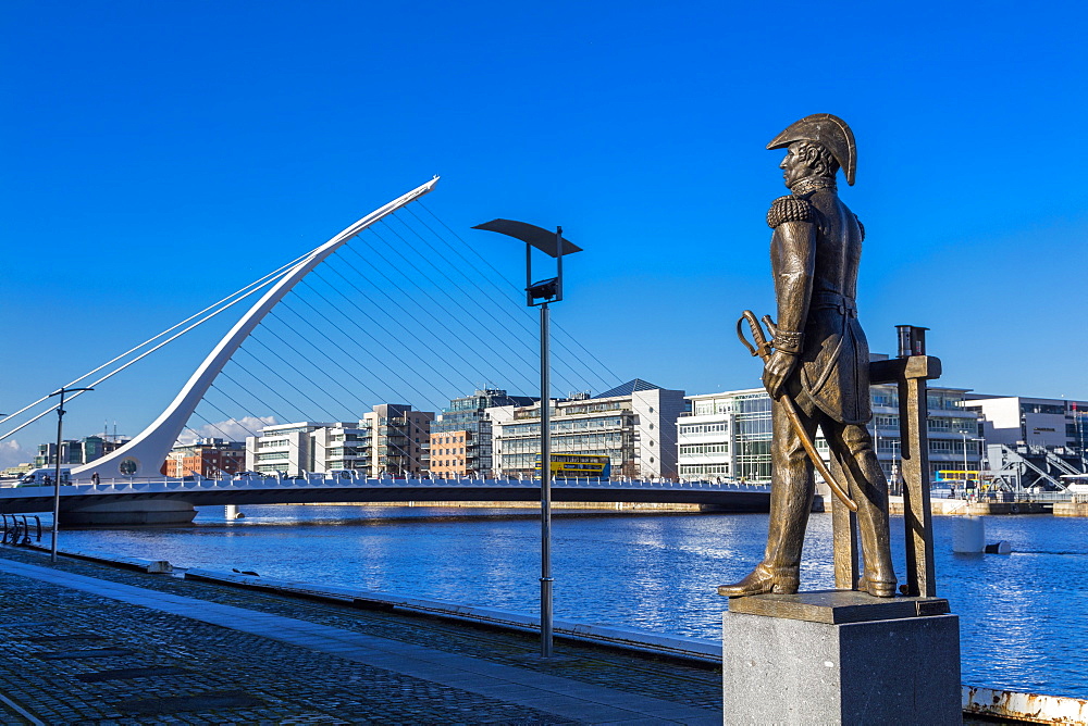 The Samuel Beckett Bridge, Dublin, Republic of Ireland, Europe