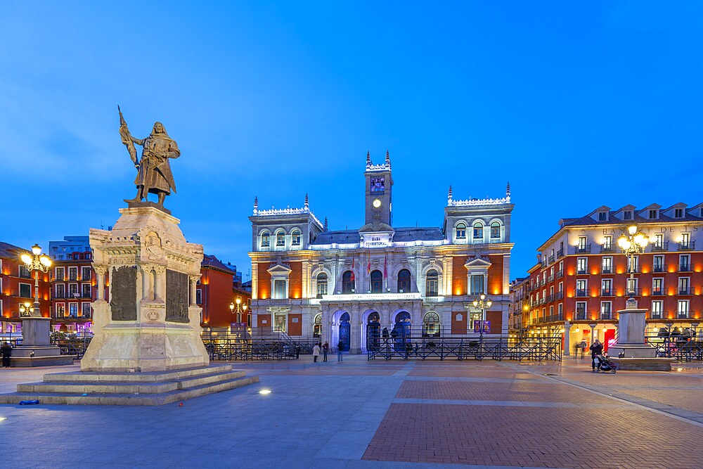 Plaza Mayor, Valladolid, Castile and León, Spain