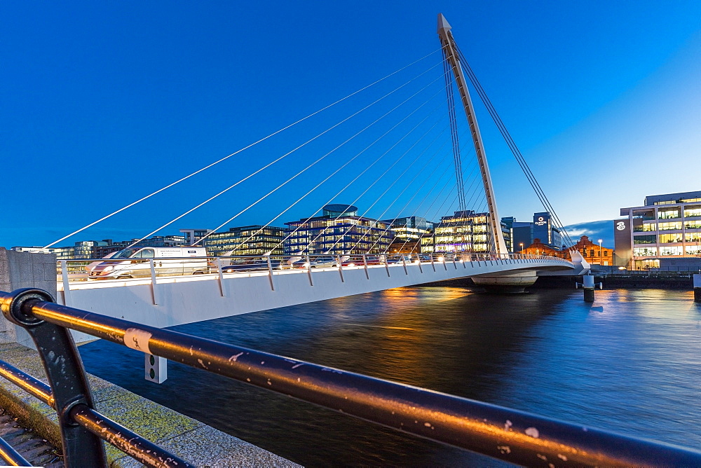 The Samuel Beckett Bridge, Dublin, Republic of Ireland, Europe