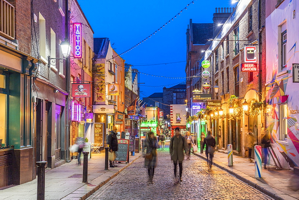 Temple Bar, Crown Alley, Dublin, Republic of Ireland, Europe