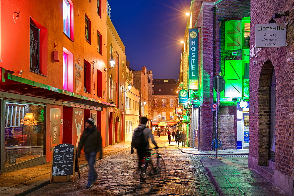 Temple Lane, Temple Bar, Dublin, Republic of Ireland, Europe