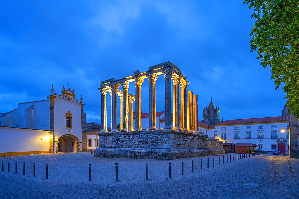 Roman temple, Évora, Alentejo, Portugal