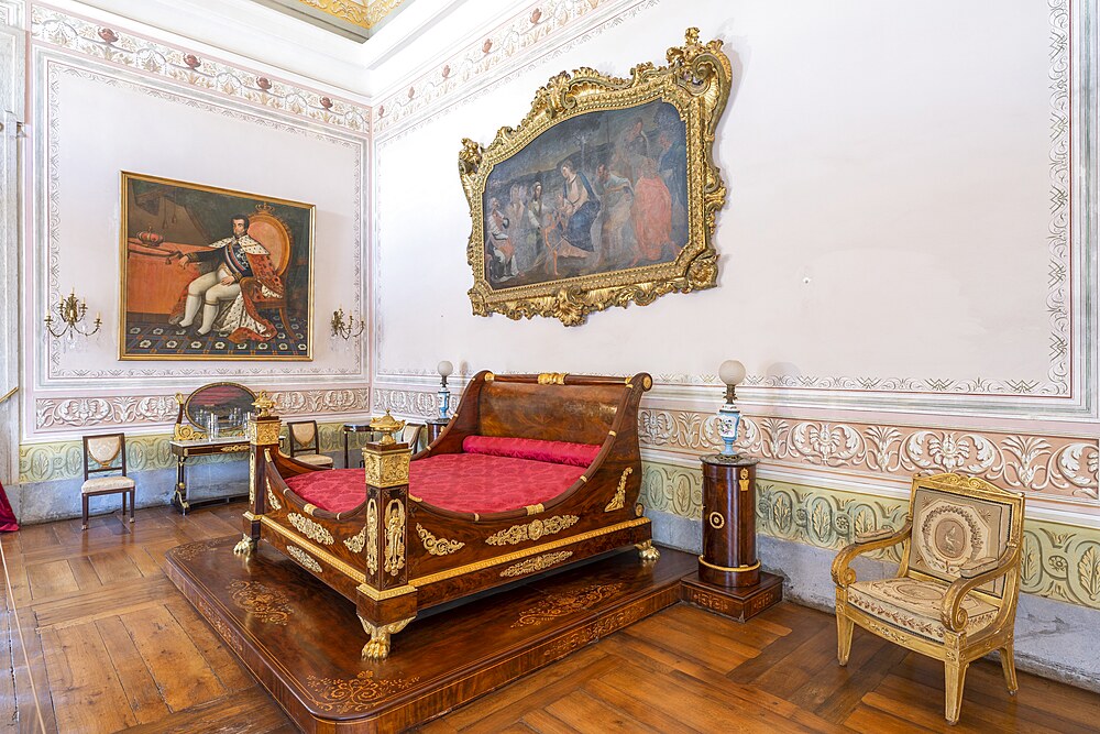 Queen's Bedroom, Palace of Mafra, Mafra, Portugal