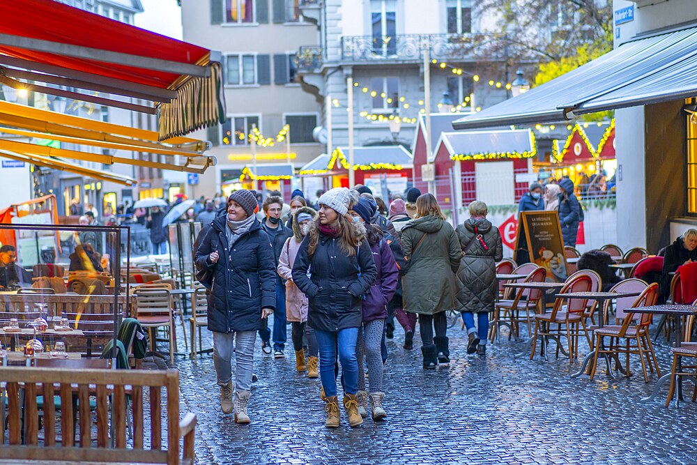 Niederdorf Strasse, Zurich, Switzerland.