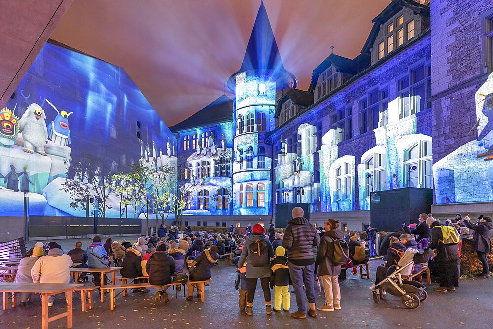 Illuminarium show, Zurich, Switzerland.