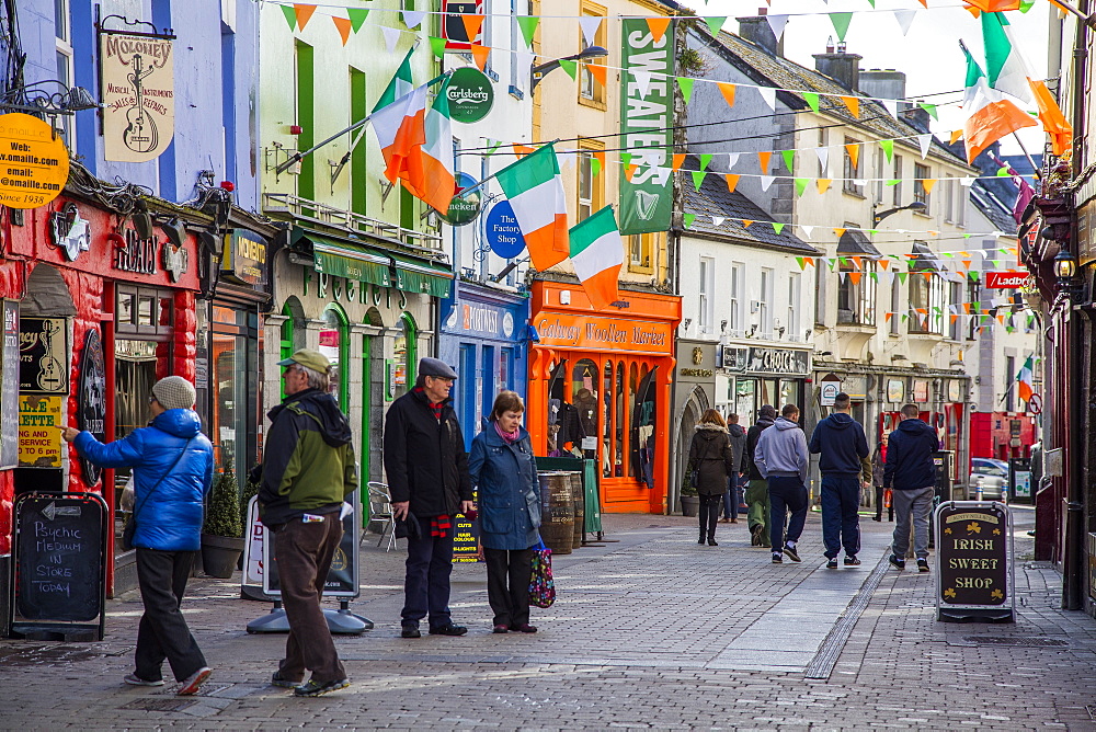 Hight Street, Galway, County Galway, Connacht, Republic of Ireland, Europe