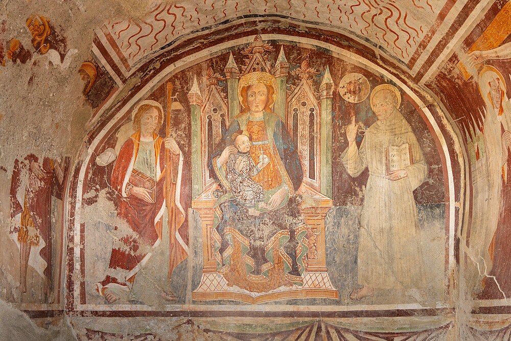 Chapel of San Bernardino,, Craveggia, Valle Vigezzo, VAl d'Ossola, Verbania, Piedmont, Italy