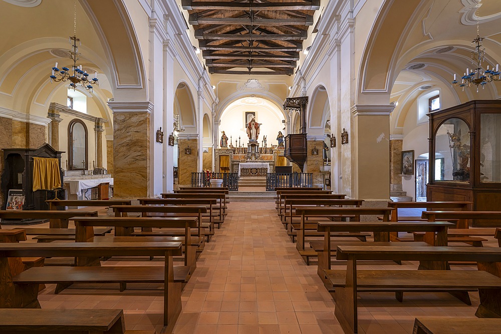 Church of San Silvestro Papa, Bagnoli del Trigno, Isernia, Molise, Italy