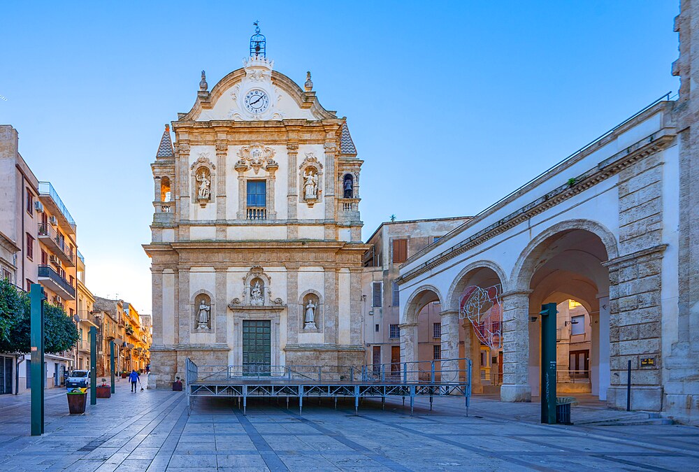 Church of Jesus, Chiesa del Gesù, Alcamo, Trapani, Sicily, Italy