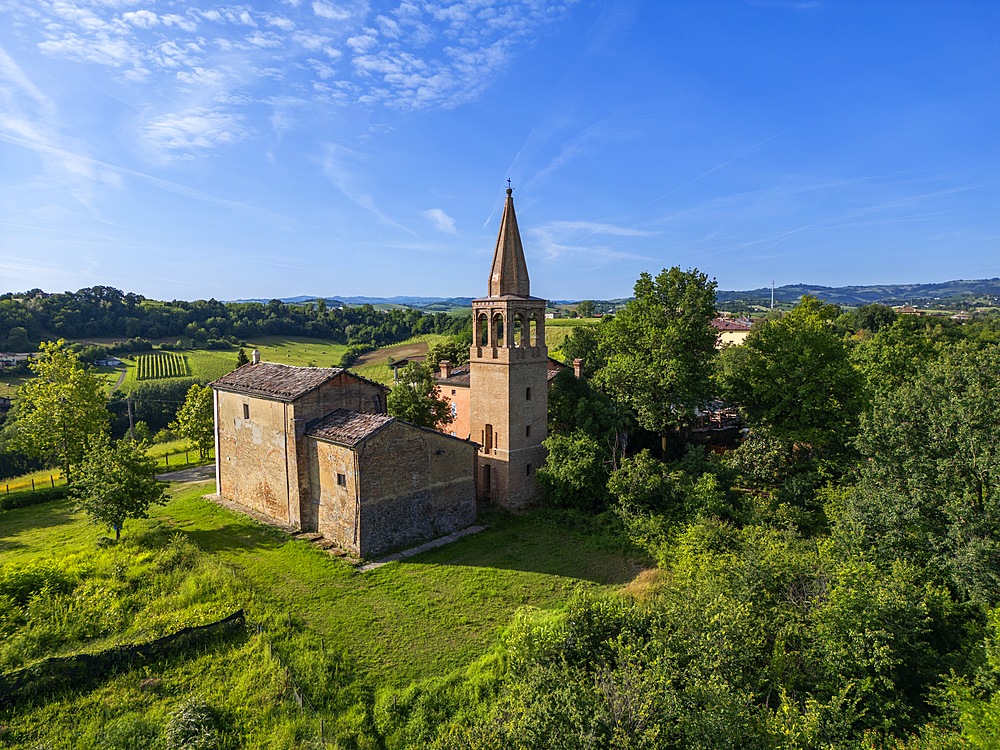 Village of Solignano Vecchio, Castelvetro di Modena, Modena, Emilia-Romagna, Italy