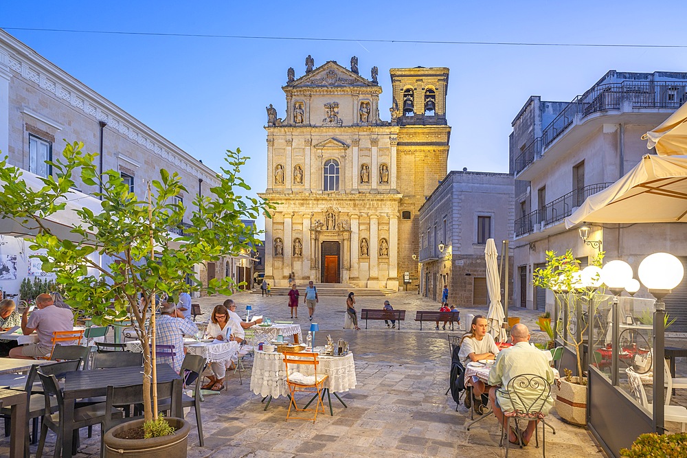 Mother church of all saints, old town, Mesagne, Brindisi, Salento, Apulia, Italy