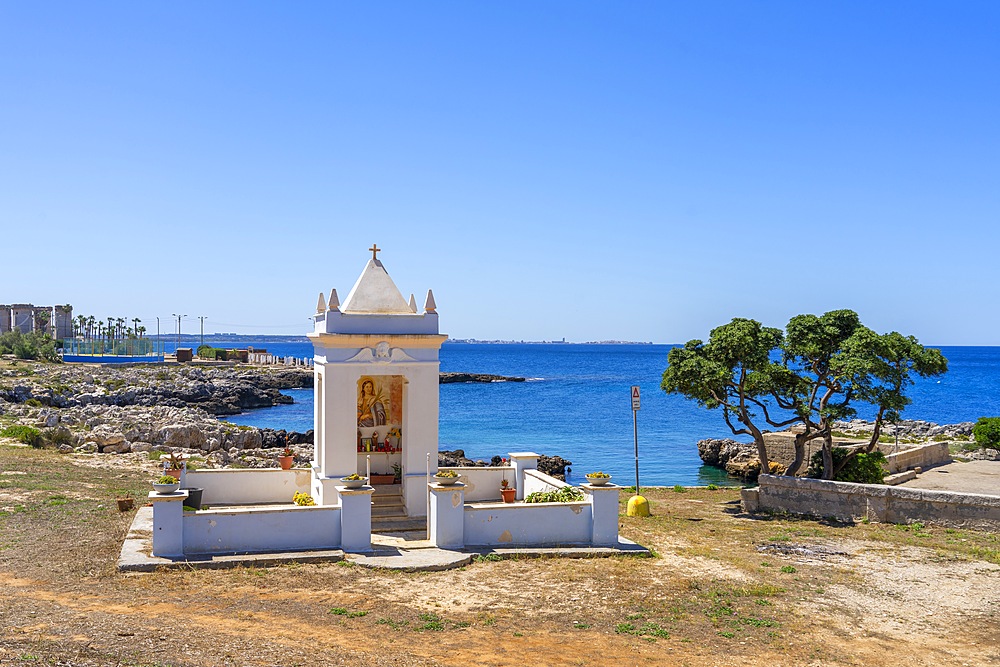 votive chapel, Santa Maria al Bagno, Nardò, Lecce, Salento, Apulia, Italy