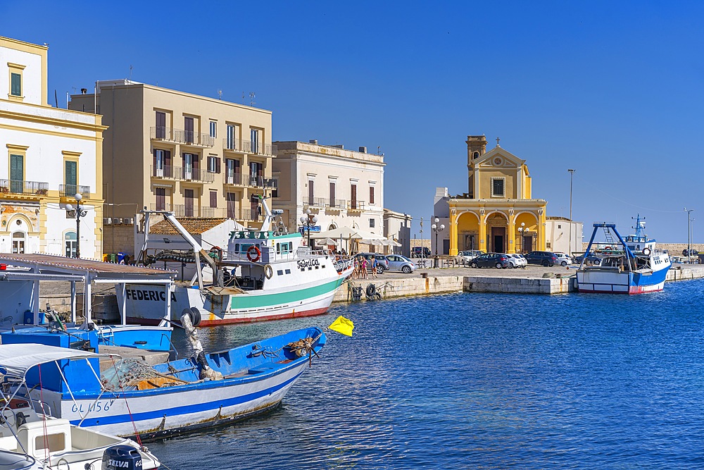 Church of Santa Maria del Canneto, Old Port, Gallipoli, Lecce, Salento, Apulia, Italy