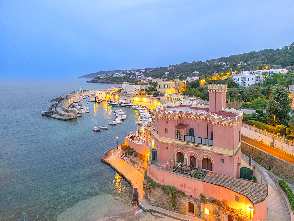 Tricase Castle, Port of Tricase, Tricase, Lecce, Salento, Apulia, Italy