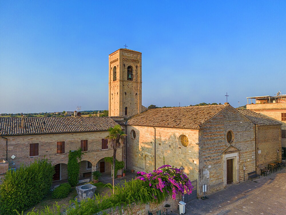 Piazza Amedeo Lattanzi, Torre di Palme, Fermo, Ascoli Piceno, Marche, Italy