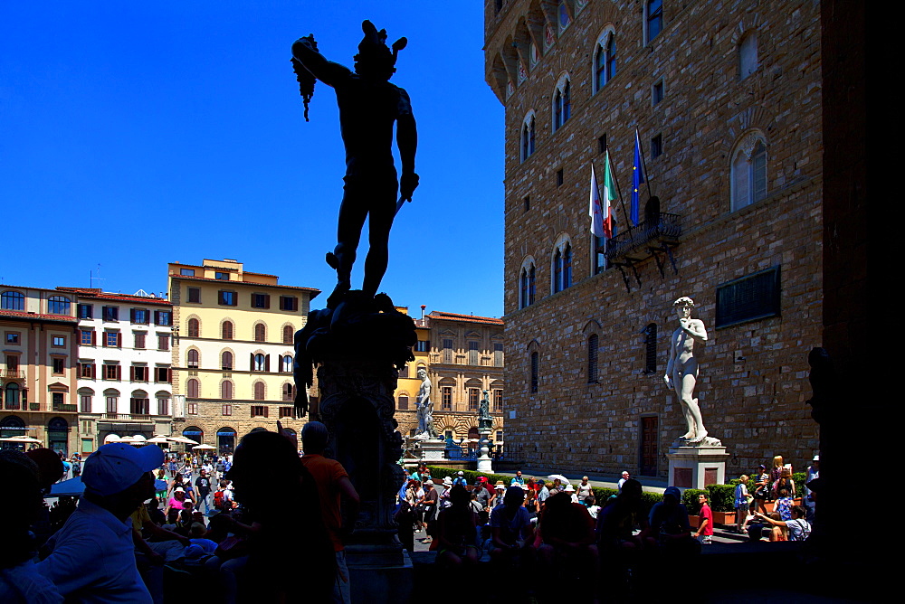 Piazza della Signoria, Florence, UNESCO World Heritage Site, Tuscany, Italy, Europe