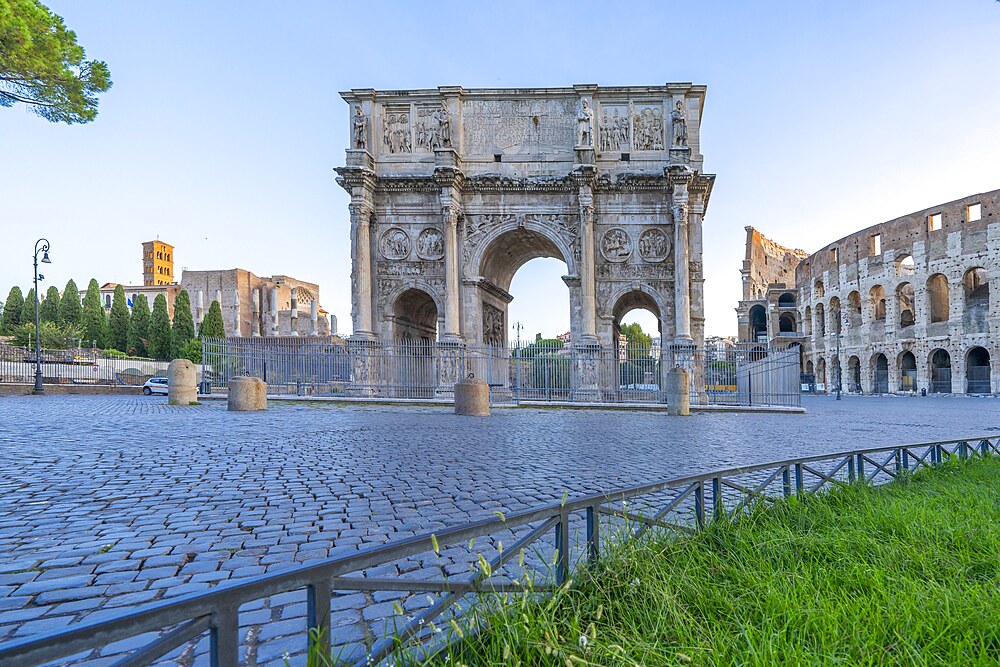 Arch of Constantine, Arco di Costantino, Roma, Lazio, Italy