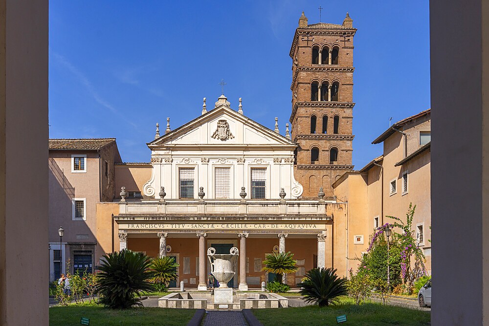 Basilica of Santa Cecilia in Trastevere, Roma, Lazio, Italy