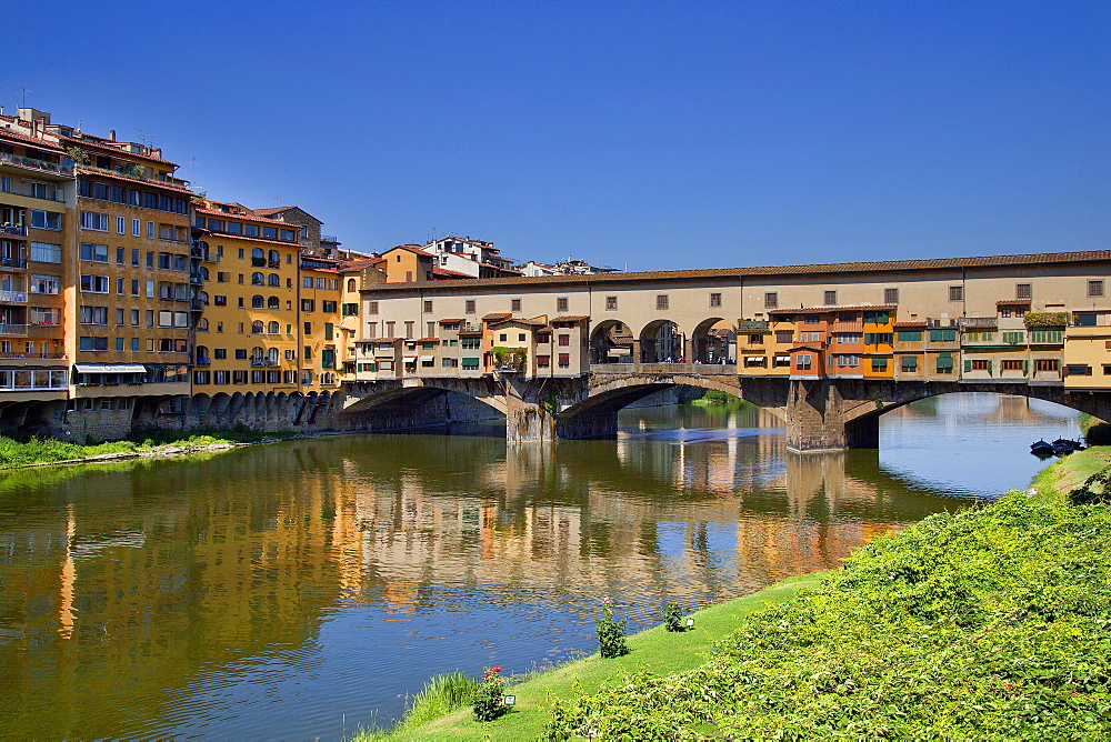 Ponte Vecchio, Florence, UNESCO World Heritage Site, Tuscany, Italy, Europe