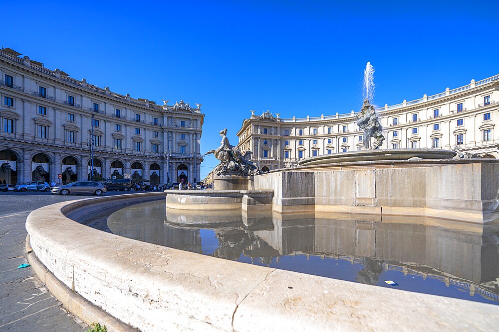 Republic square, Roma, Lazio, Italy