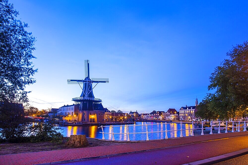 De Adriaan windmill, Haarlem, North Holland, Netherlands, Europe