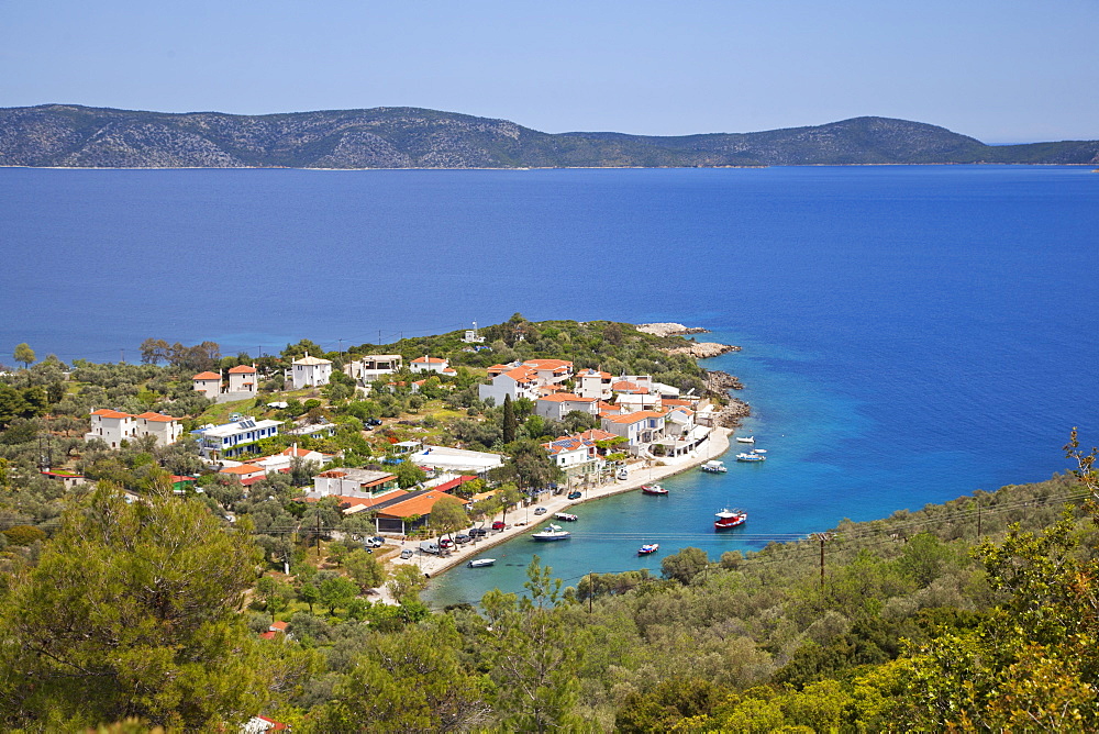 Beach of Glifa Steni Vala, Alonissos Island, Sporades, Greek Islands, Greece, Europe