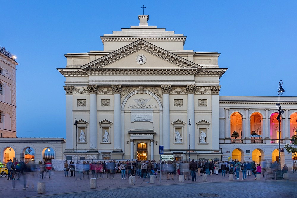 Warsaw, PolandThe Bell Tower and the Church of St. Anne