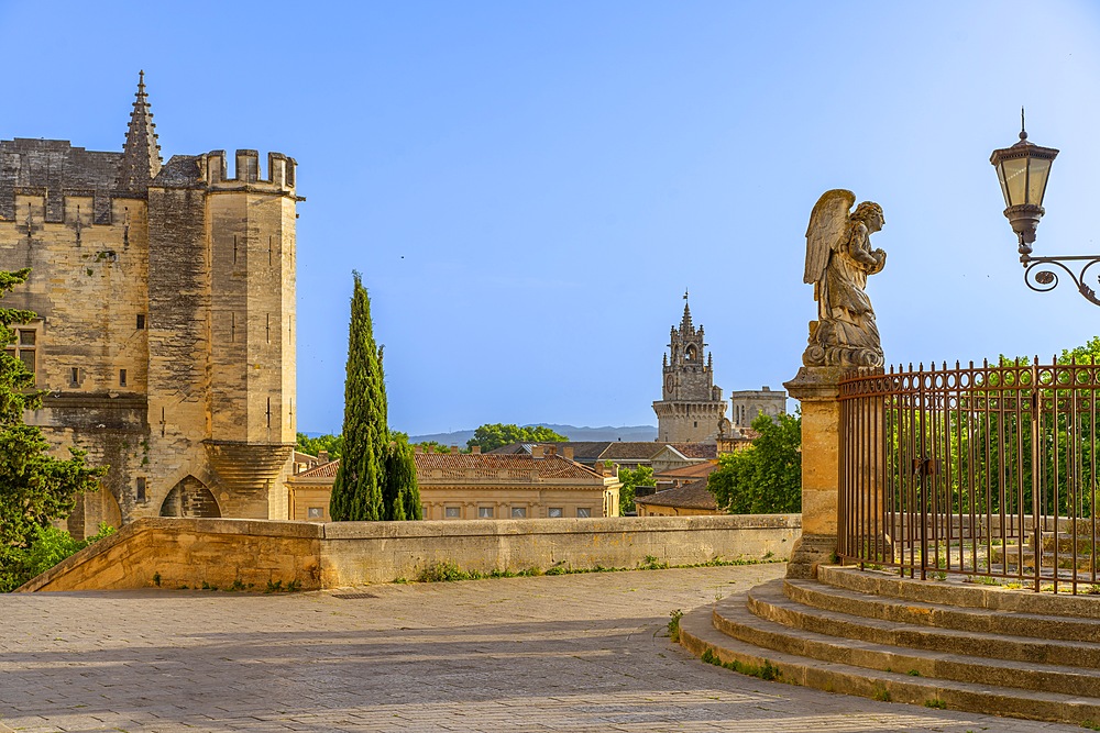 Palace of the Popes, Avignon, Provence-Alpes-Côte d'Azur, Grand Avignon, Rhone Valley, France, UNESCO