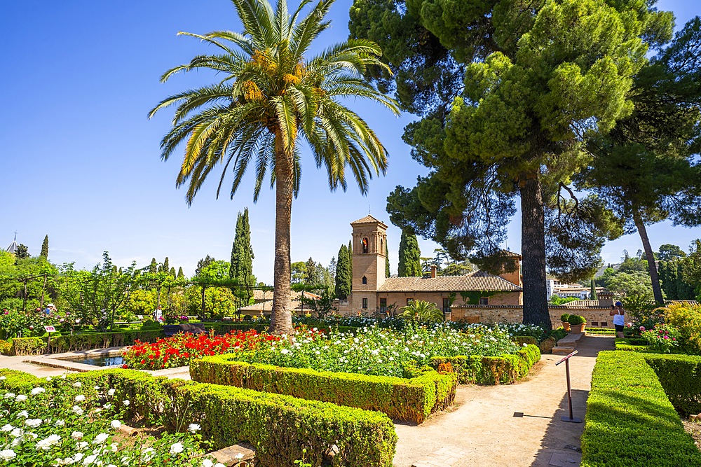 Convent of San Francisco, National Parador, World Heritage, UNESCO, Alhambra, Granada, Andalusia, Spain, Islamic architecture, Mudejar architecture