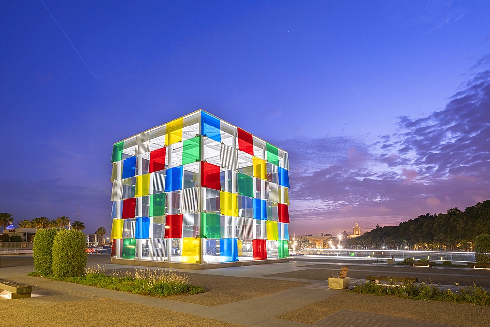 Pompidou Center, Malaga, Andalusia, Spain