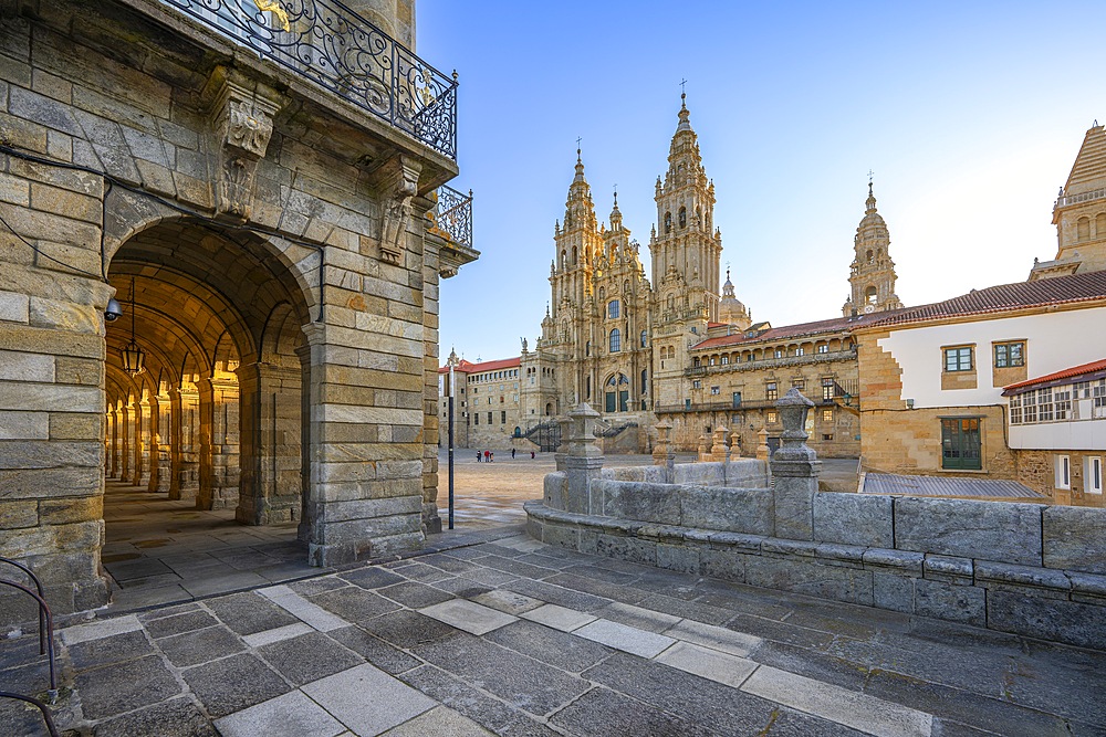 Cathedral of Santiago de Compostela, Cathedral of Saint James of Compostela, Santiago de Compostela, Galicia, Spain