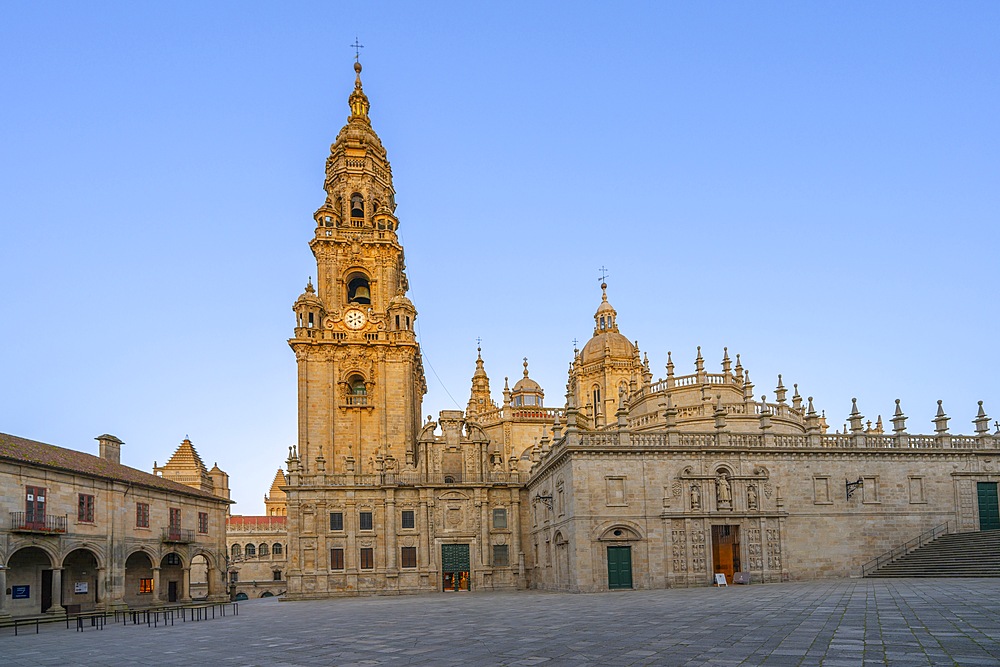 Cathedral of Santiago de Compostela, Cathedral of Saint James of Compostela, Santiago de Compostela, Galicia, Spain