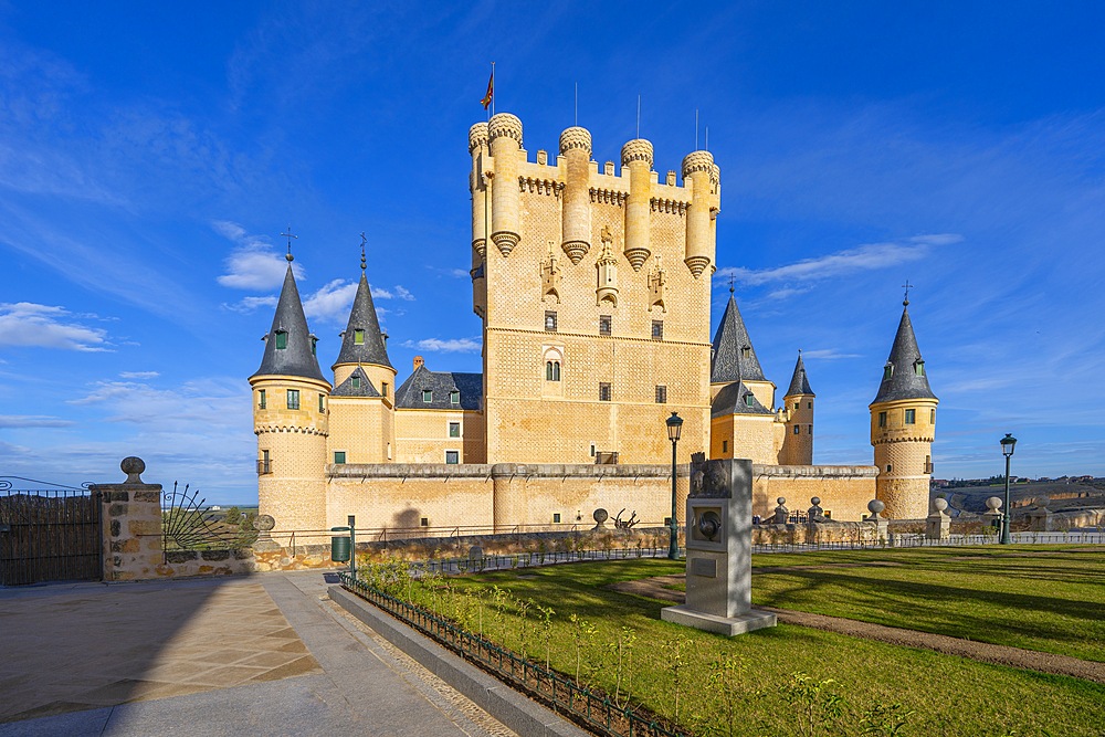 Alcazar Castle, Segovia, Castile and León, Spain