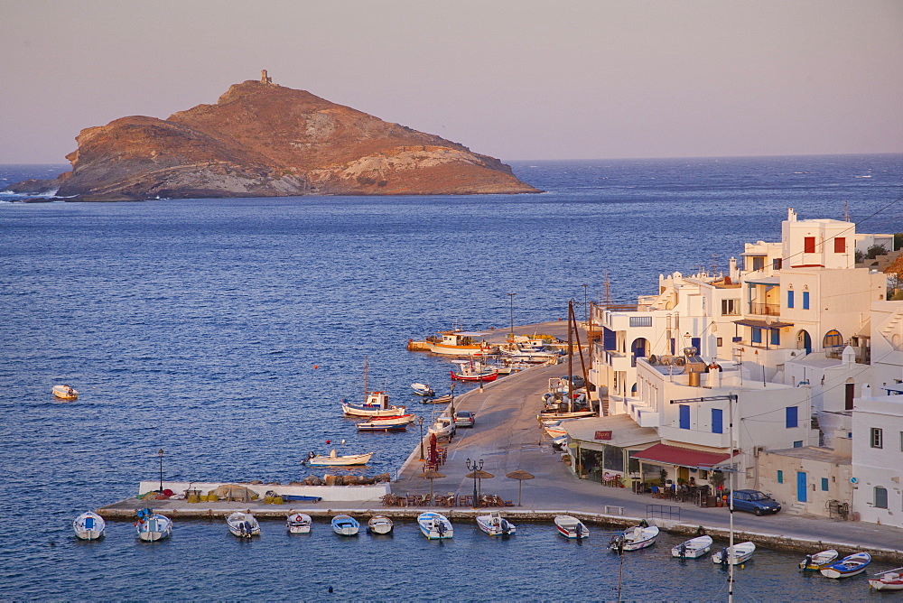 The village of Panormos, Tinos Island, Cyclades, Greek Islands, Greece, Europe