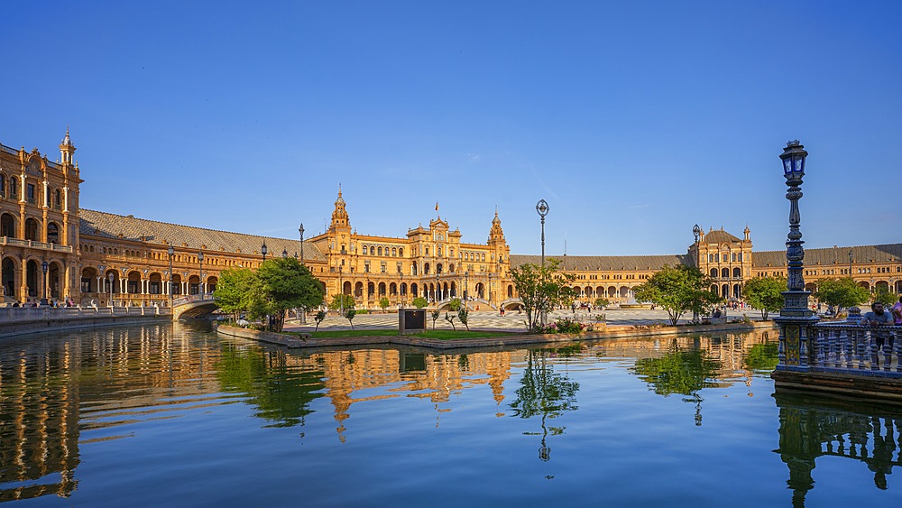 Plaza de España, Seville, Andalusia, Spain