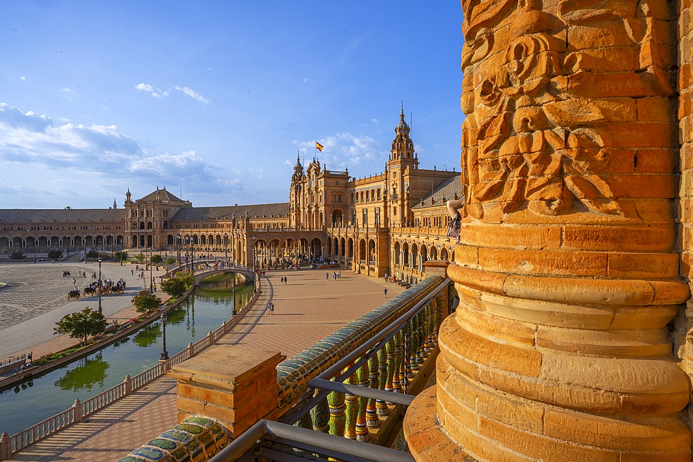 Plaza de España, Seville, Andalusia, Spain