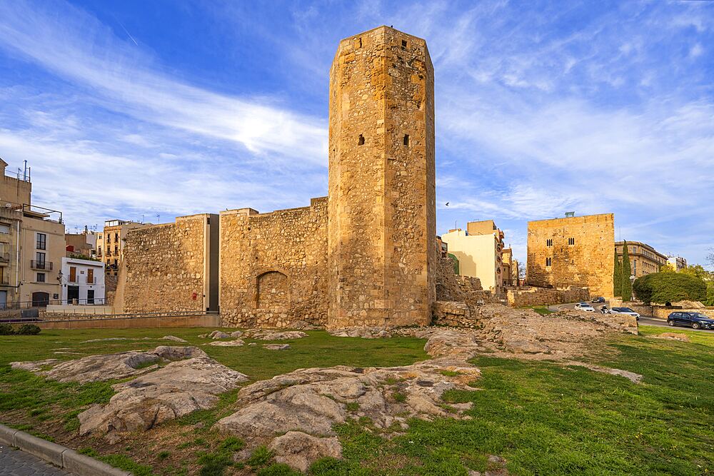 roman circus, roman tower, Tarragona, Catalonia, Spain