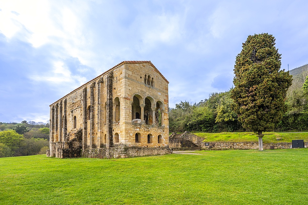 Santa Maria del Naranco, Oviedo, Asturias, Spain