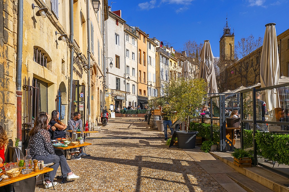 Place des Cardeurs, Aix-en-Provence, Provence-Alpes-Côte d'Azur, France