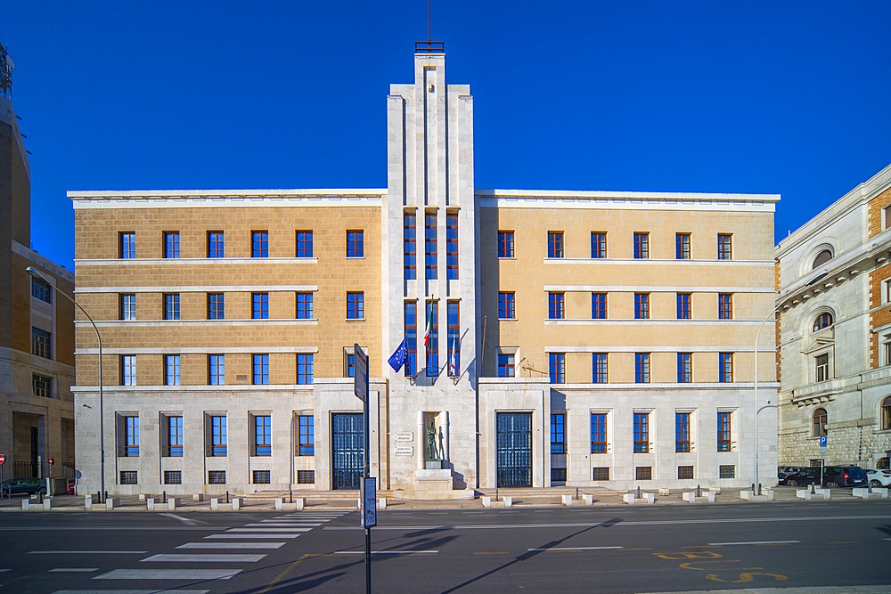 Palace of the Puglia Region, Bari waterfront, Bari, Apulia, Italy