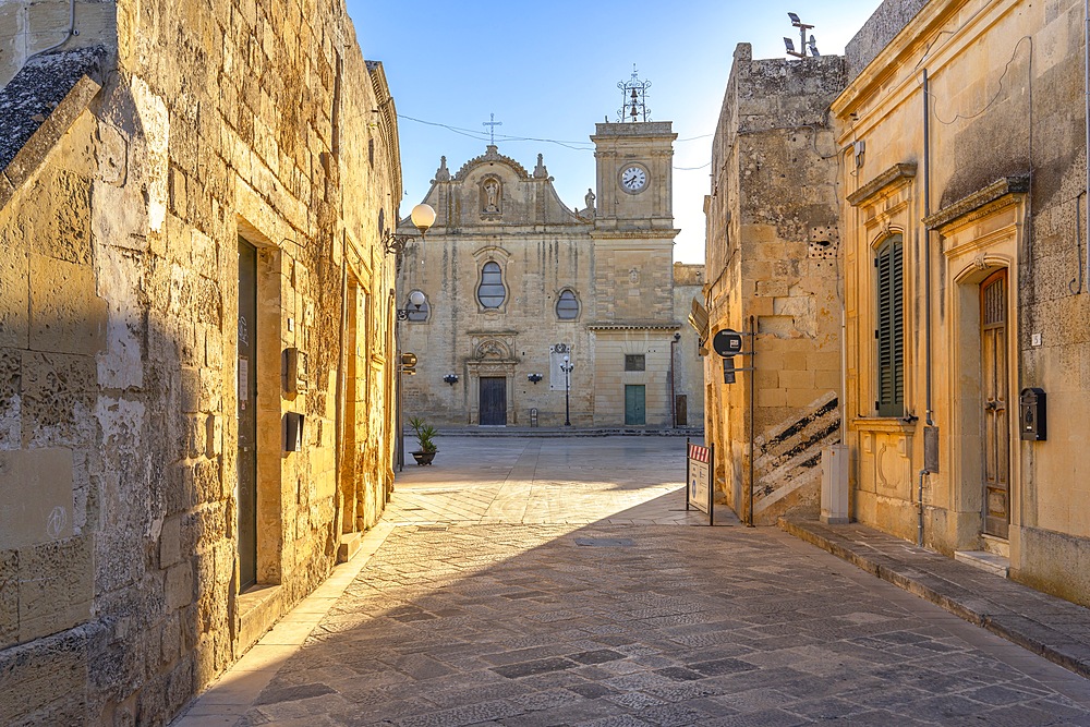 Mother Church of San Giorgio, Melpignano, Lecce, Salento, Apulia, Italy