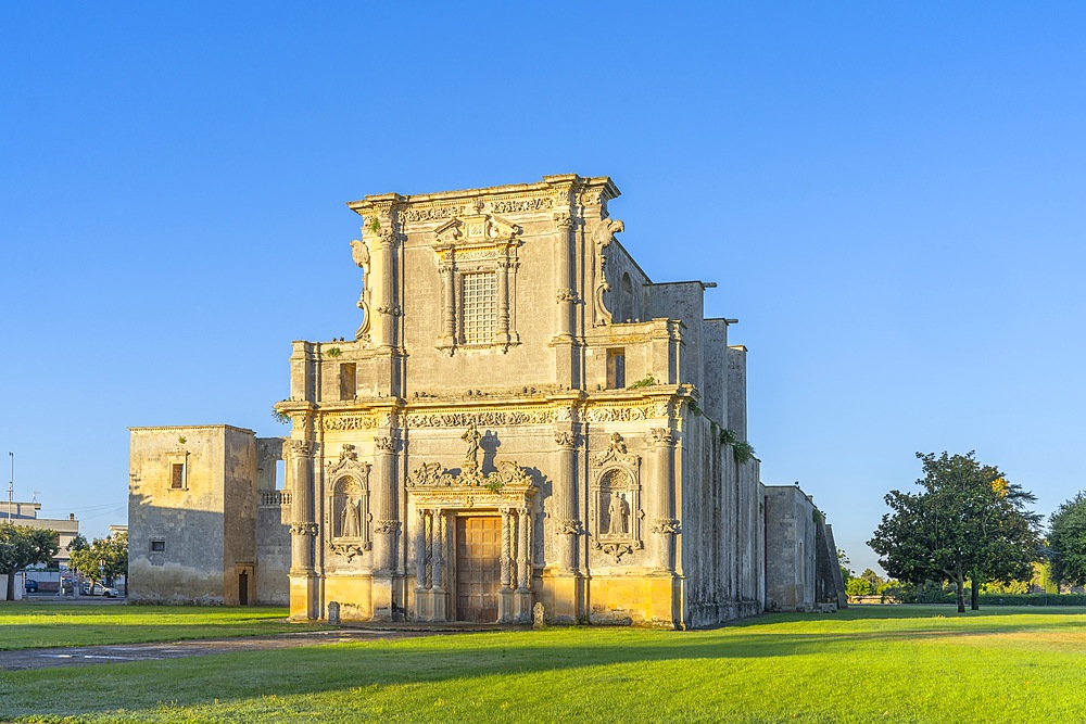 Church and Convent of the Augustinians, Melpignano, Lecce, Salento, Apulia, Italy