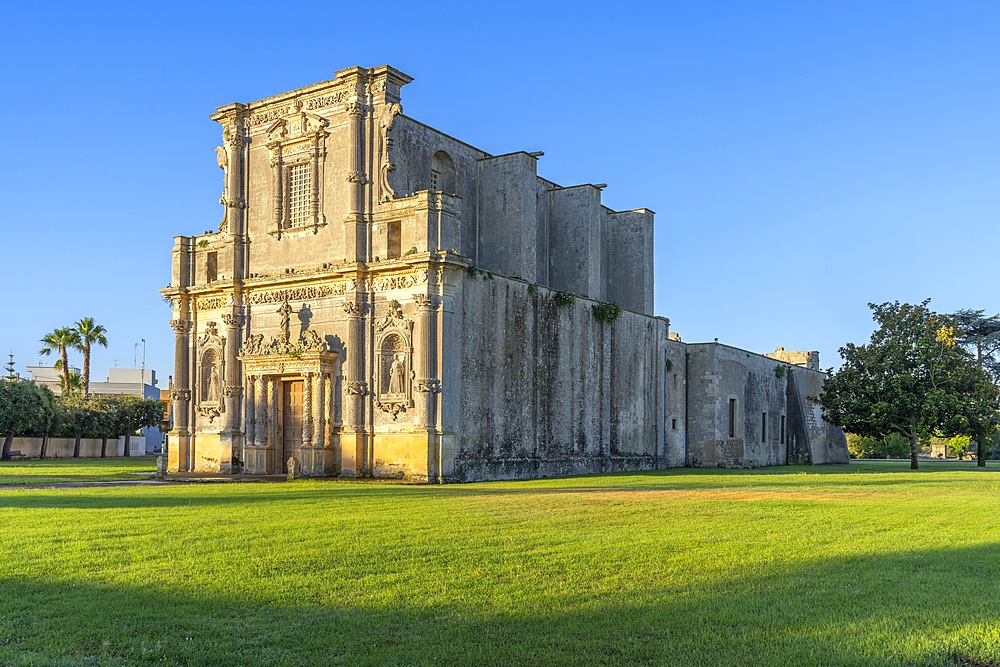 Church and Convent of the Augustinians, Melpignano, Lecce, Salento, Apulia, Italy