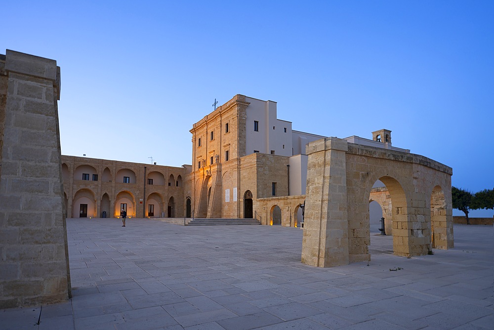 basilica of Santa Maria de finibus terrae, Santa Maria di Leuca, Castrignano del Capo, Lecce, Salento, Apulia, Italy