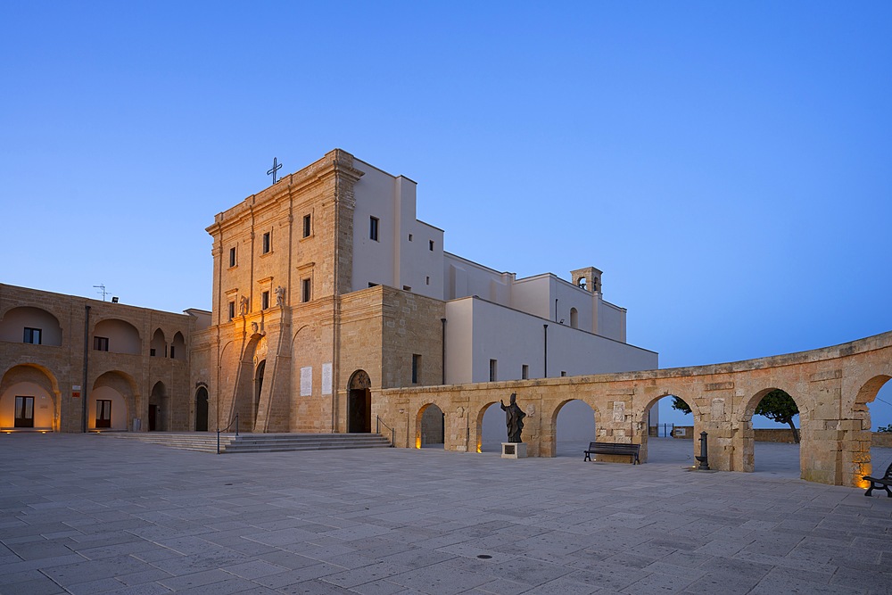 basilica of Santa Maria de finibus terrae, Santa Maria di Leuca, Castrignano del Capo, Lecce, Salento, Apulia, Italy