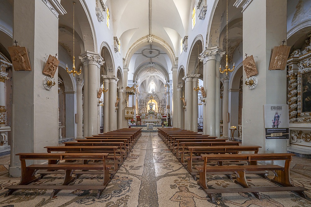 Mother Church of St. Nicholas, Corigliano d'Otranto, Lecce, Salento, Apulia, Italy