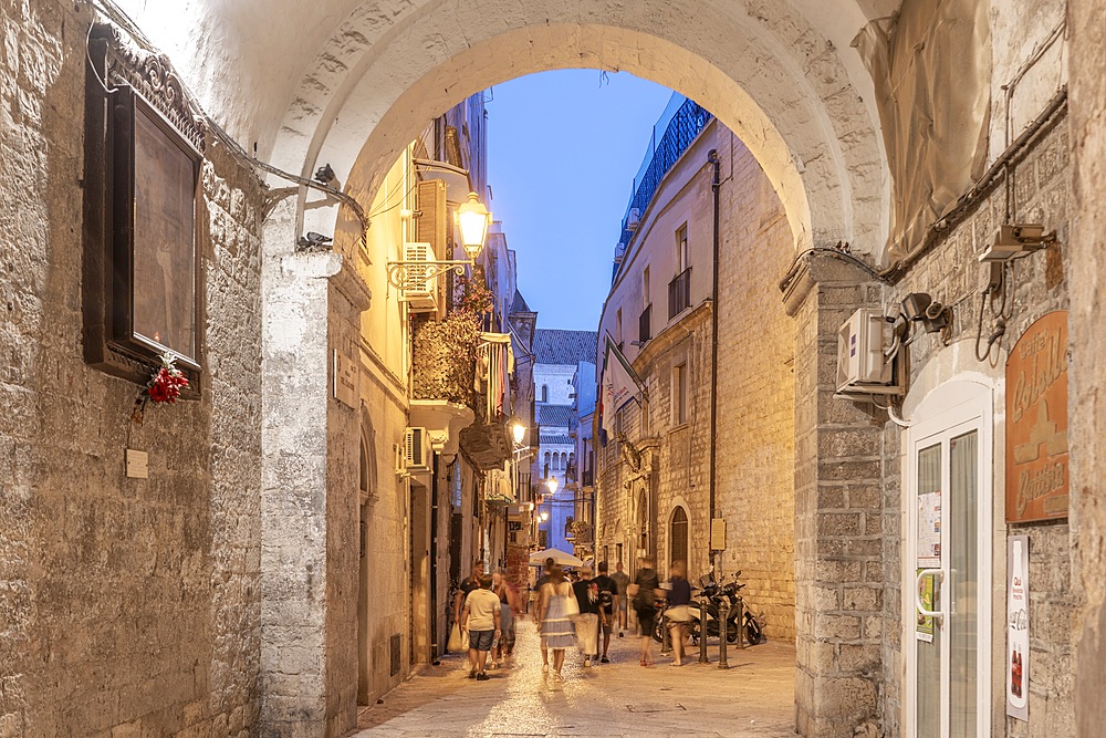 strada del Carmine, Old Bari, Bari, Apulia, Italy