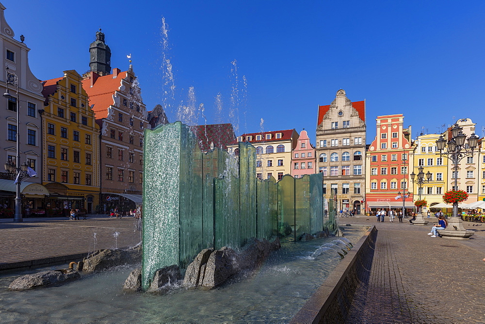 The Market Square, Wroclaw, Poland, Europe