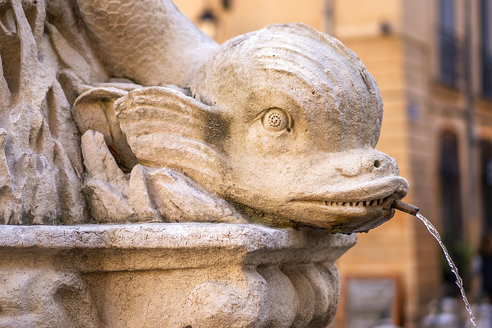 Place of the Four Dolphins, Place des Quatre-Dauphins, Aix-en-Provence, Provence-Alpes-Côte d'Azur, France