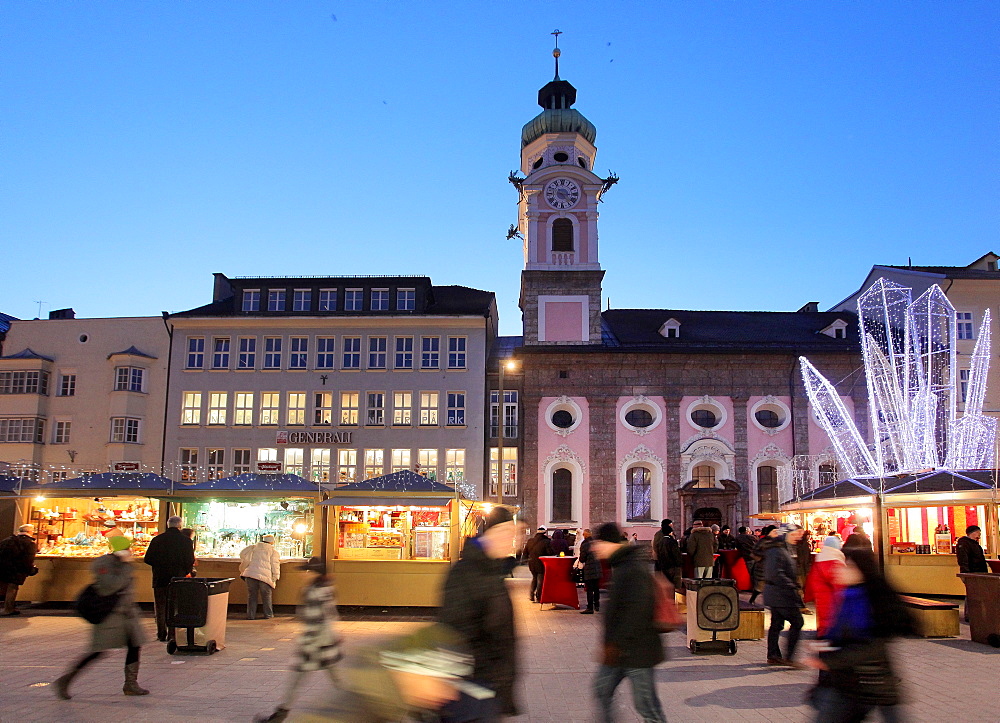 Innsbruck's Christmas markets, Innsbruck, Tyrol, Austria, Europe